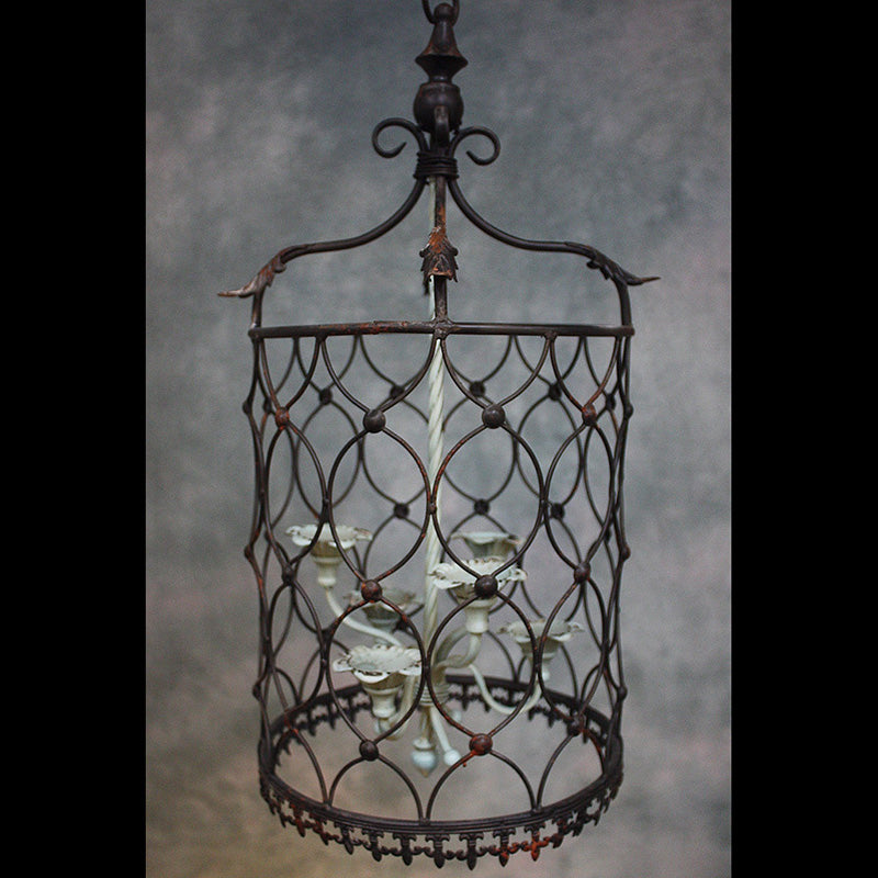 Birdcage Tealight Votive Holder - 26 Inch Tabletop Or Hanging