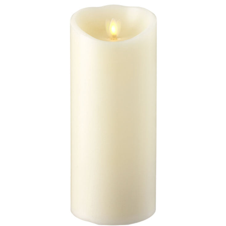 Moving Flame Candle 4 x 9 Unscented Wax